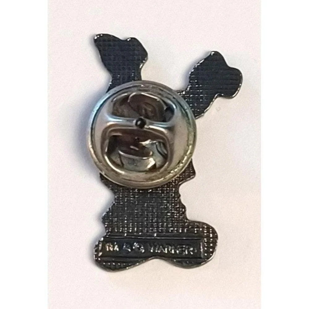 Vintage 1990 Tiny Toon Adventures Babs Bunny Enamel Pin Warner Bros 90s Cartoon